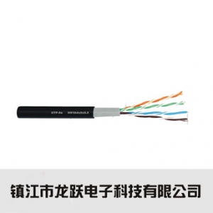 龙跃电子/UTP数字通信连接电缆（超五类/六类•阻水•非屏蔽）/八芯室外网线