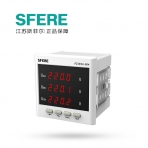 斯菲尔（SFERE） 三相电压测量 数显表 带PZ194U-9K4 AC100V-3P3W