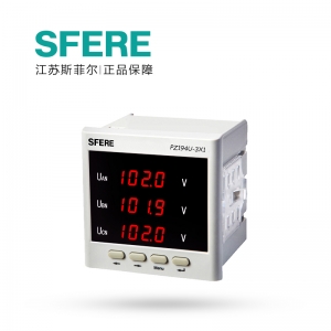 斯菲尔（SFERE） 单相电压 数显仪表 PZ194U-3X1 AC380V