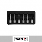 YATO/易尔拓 断丝取出器组套 YT-0623 6件 3/8"DR→2,3,4,6,8,10mm 1套