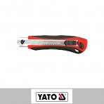YATO/易尔拓 25MM系列橡塑柄美工刀附3片刀片 YT-7510 25mm 附3片刀片 1把