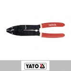 YATO/易尔拓 多用剥线钳 YT-2293 1.0-2.6mm 215mm 1把