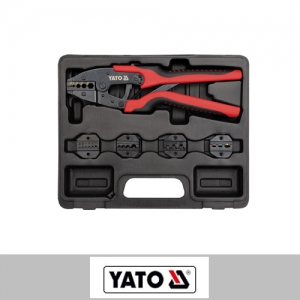 YATO/易尔拓 高档棘轮压线钳组套（6件） YT-2245 6件 0.5-10mm² 260mm 1套