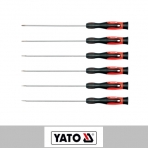 YATO/易尔拓 双色柄长钟表螺丝批组套（6件） YT-2575 6件 2.5-3.5/PH00-PH1 1套