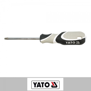 YATO/易尔拓 航空级三色柄中孔星型螺丝批 YT-2746 TT10×100mm 1支