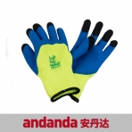 安丹达 Dura&Warm 毛绒芯指尖加壮乳胶手套（大掌浸） 10413